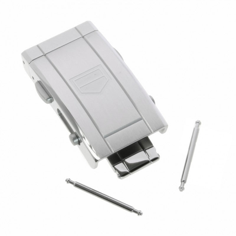 TAG Heuer Aquaracer FC5136 Satin-finished polished steel folding clasp 18mm | Genuine OEM