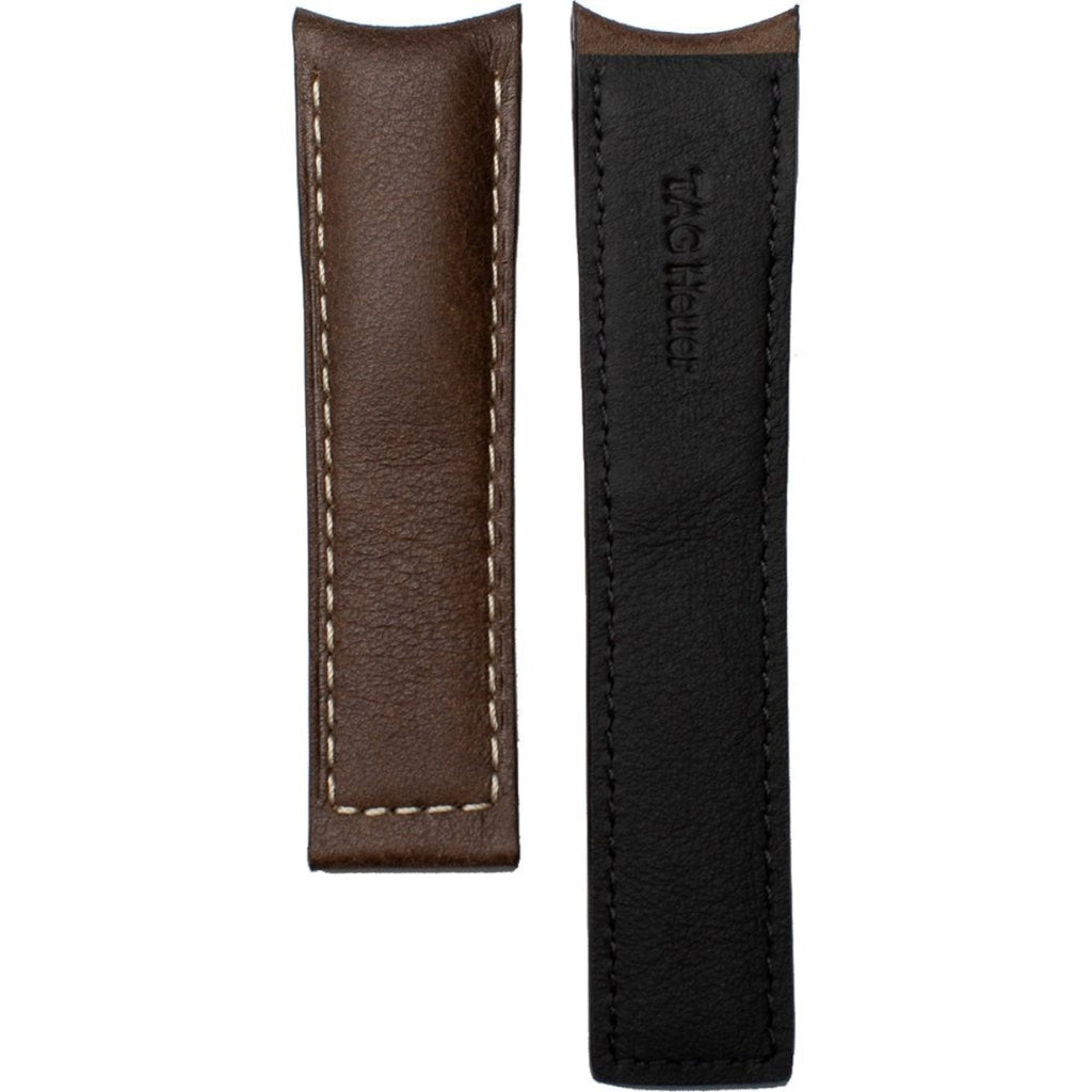 TAG Heuer Carrera FC6394 FC5073 CV2A84 Brown Leather Strap 20.10mm | Genuine OEM