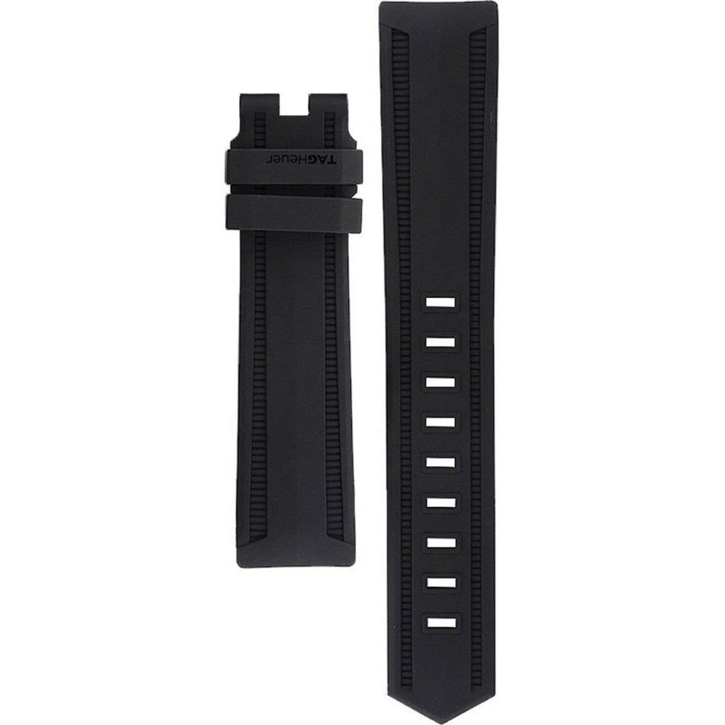TAG Heuer Aquaracer FT8019 FC1075 CAK2110 Black Rubber Strap 21mm | Genuine OEM