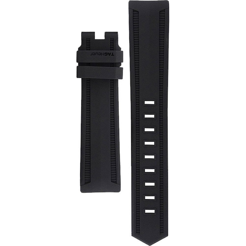 TAG Heuer Aquaracer FT8019 FC1075 CAK2110 Black Rubber Strap 21mm | Genuine OEM