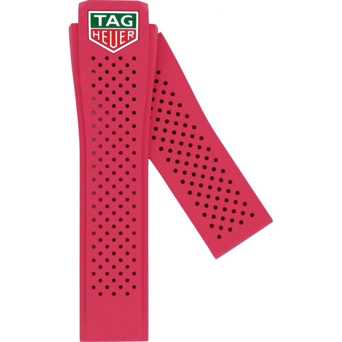 TAG Heuer Connected Modular 45 FT6129 SBF8A8026 Pink Rubber Strap 22mm | Genuine OEM